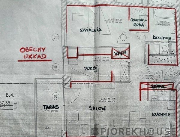 Mieszkanie 3-pokojowe Warszawa Bemowo, ul. Powstańców Śląskich. Zdjęcie 19