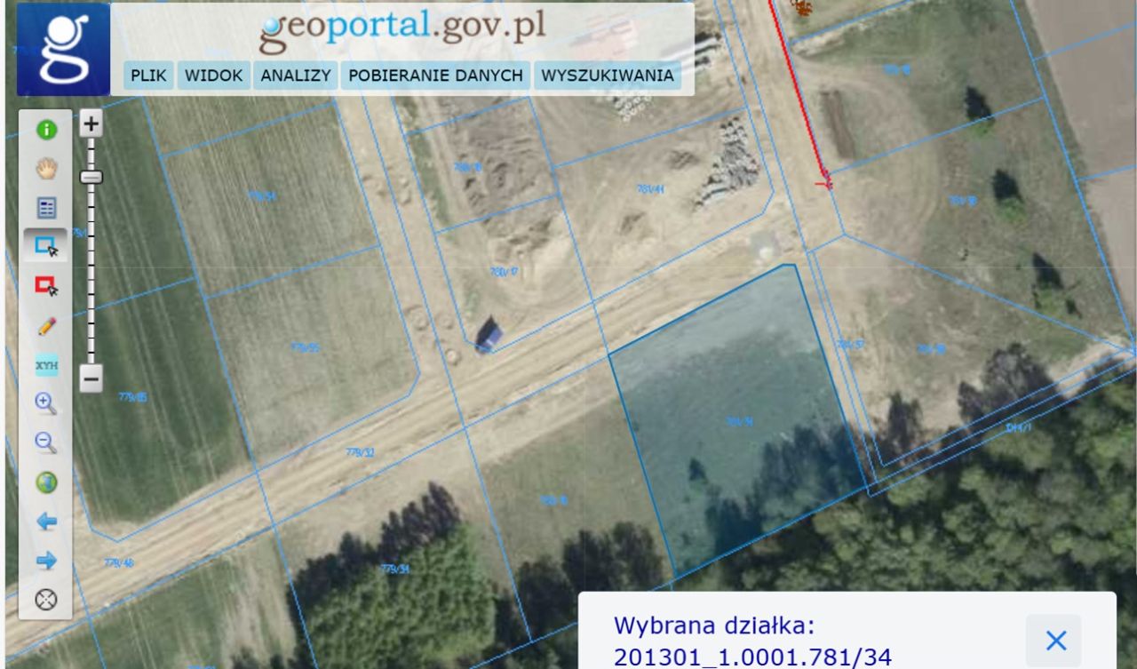 Działka budowlana Wysokie Mazowieckie, ul. Wiosenna. Zdjęcie 5