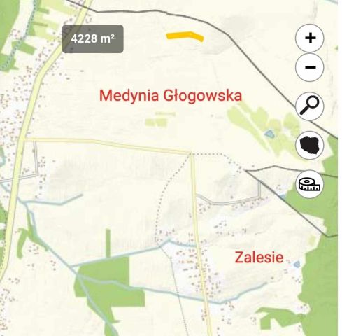 Działka rolna Medynia Głogowska Zadwór. Zdjęcie 1