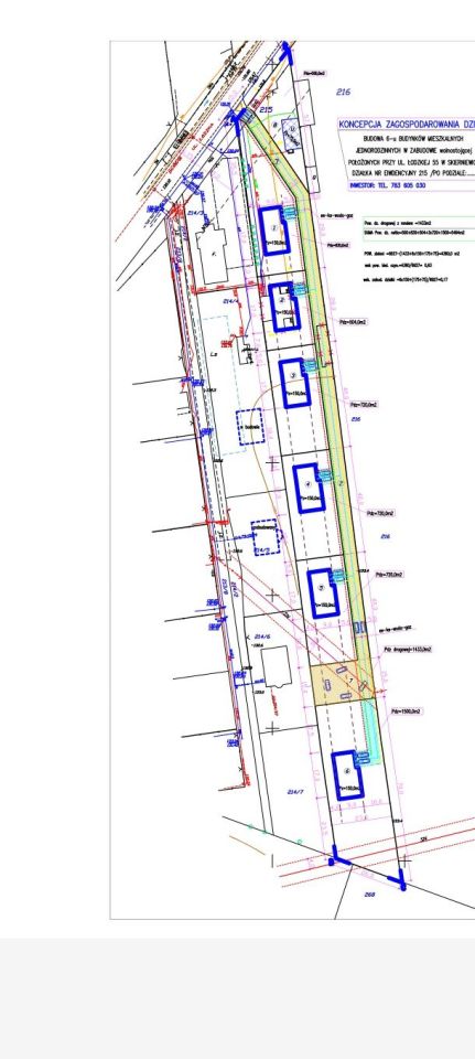 Działka budowlana Skierniewice, ul. Łódzka