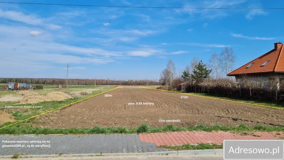 Działka rolno-budowlana Grzybowa Góra, ul. Słoneczna. Zdjęcie 1
