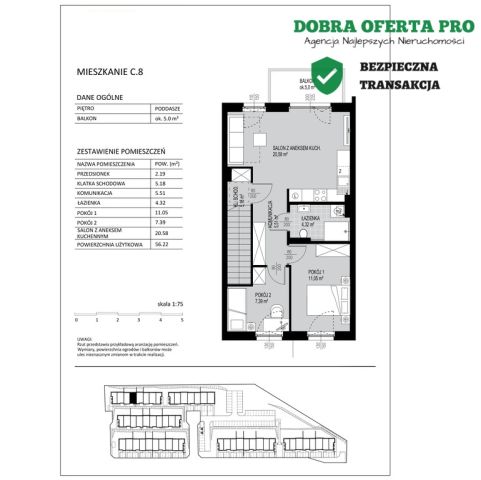 Mieszkanie 3-pokojowe Gdańsk Kowale, ul. Poziomkowa. Zdjęcie 5