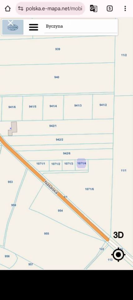 Działka budowlana Byczyna, ul. Nasalska. Zdjęcie 2