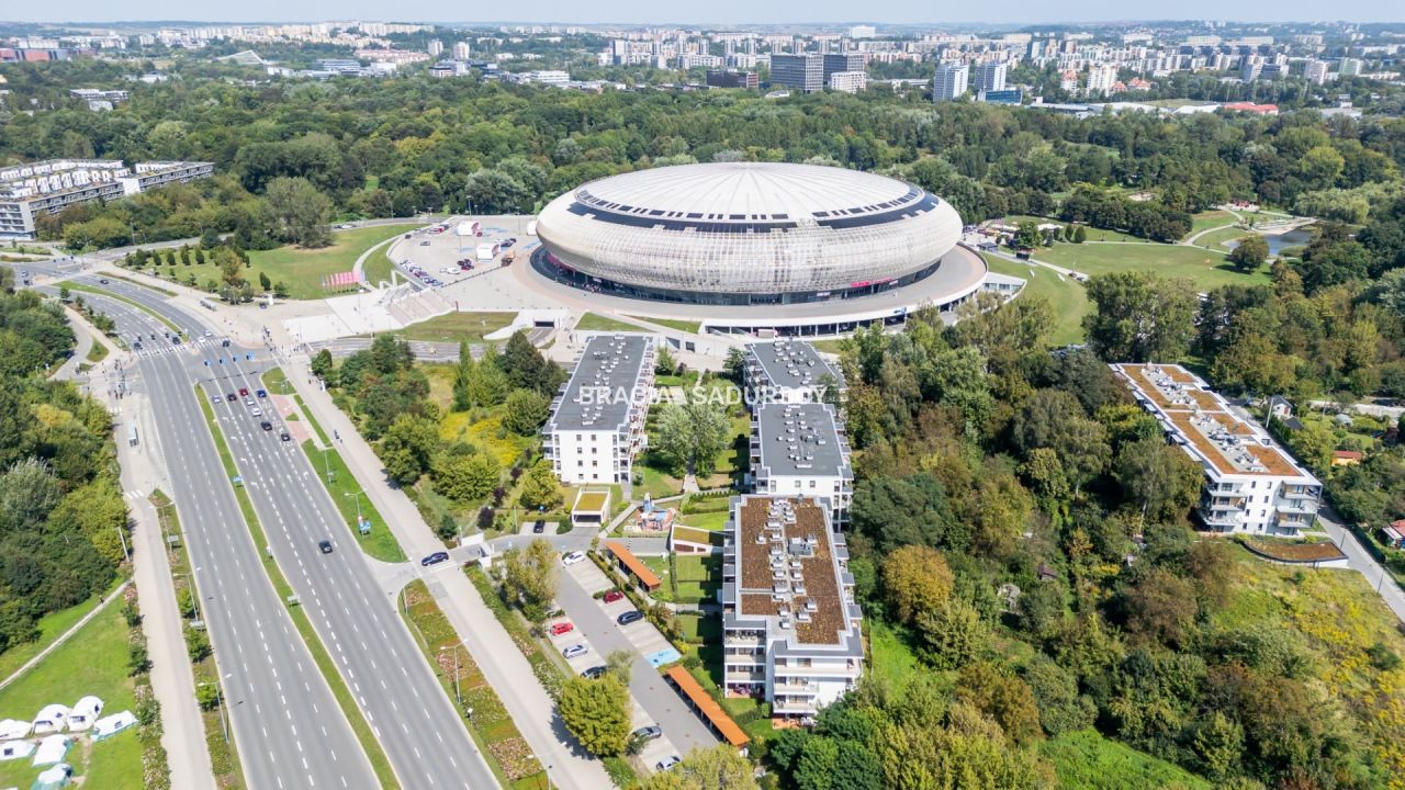 Działka inwestycyjna Kraków Grzegórzki, ul. Stanisława Lema. Zdjęcie 2