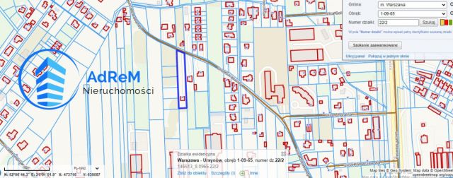 Działka budowlana Warszawa Ursynów, ul. Sarabandy. Zdjęcie 4