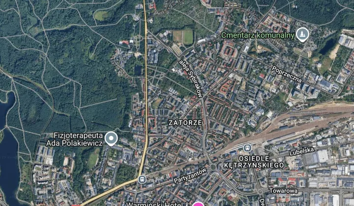 Mieszkanie 3-pokojowe Olsztyn Zatorze, ul. Aleksandra Puszkina