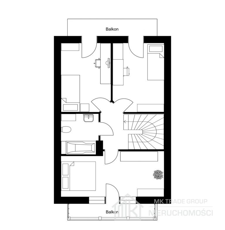 dom wolnostojący, 4 pokoje Kłaj. Zdjęcie 14