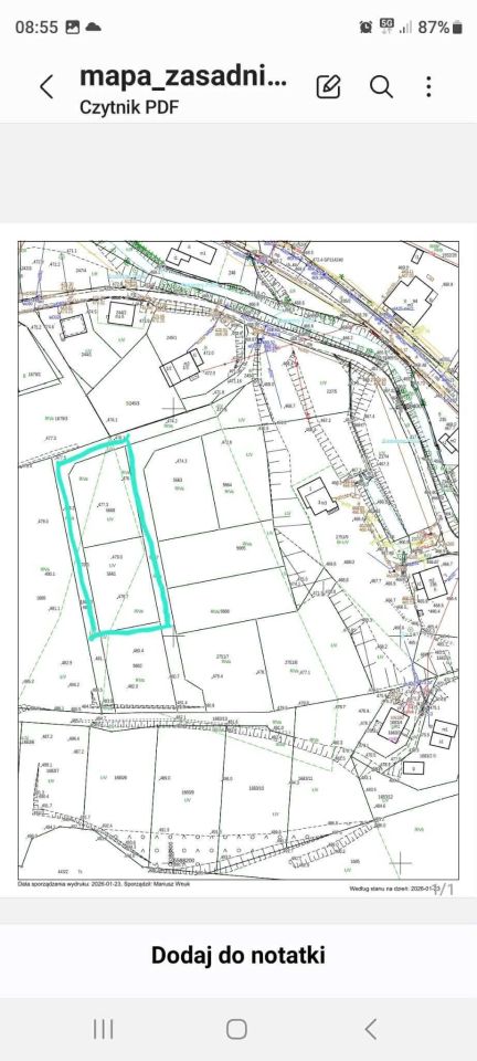 Działka budowlana Szczytna, ul. Polna. Zdjęcie 4