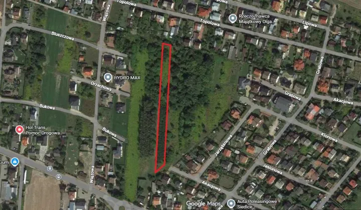 Działka budowlana Siedlce, ul. Starowiejska