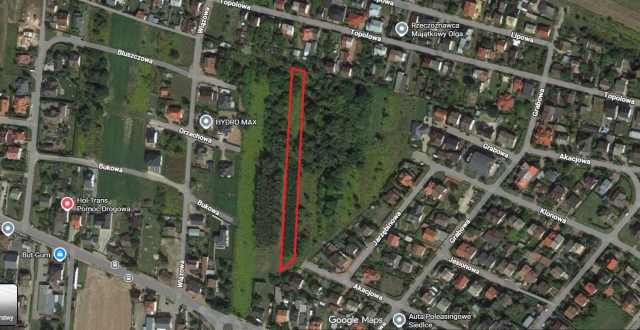 Działka budowlana Siedlce, ul. Starowiejska