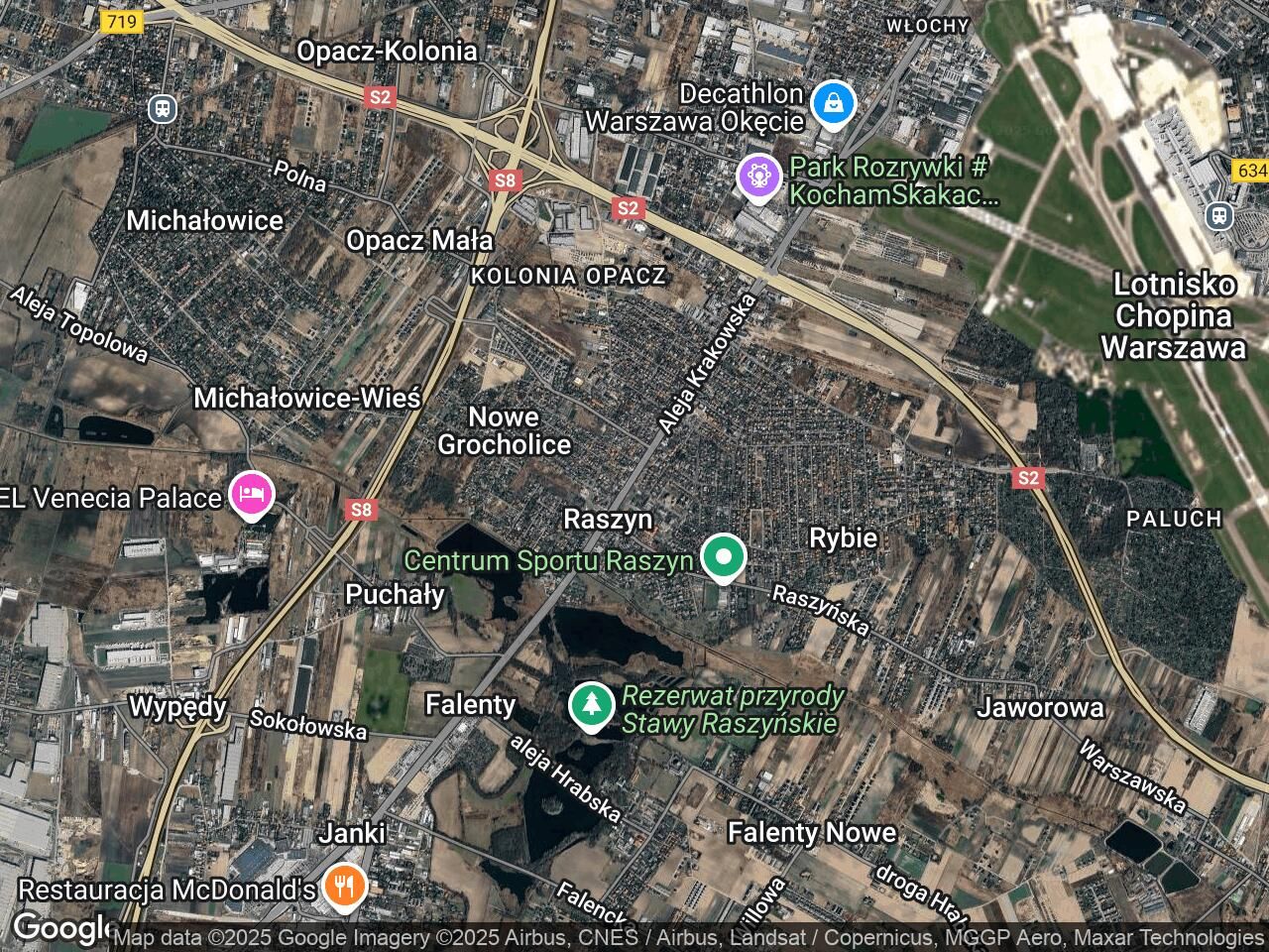 dom wolnostojący, 3 pokoje Raszyn, Al. Krakowska