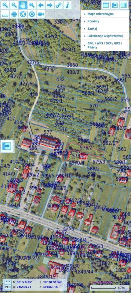 Działka rolna Żarki, ul. Tadeusza Kościuszki. Zdjęcie 2