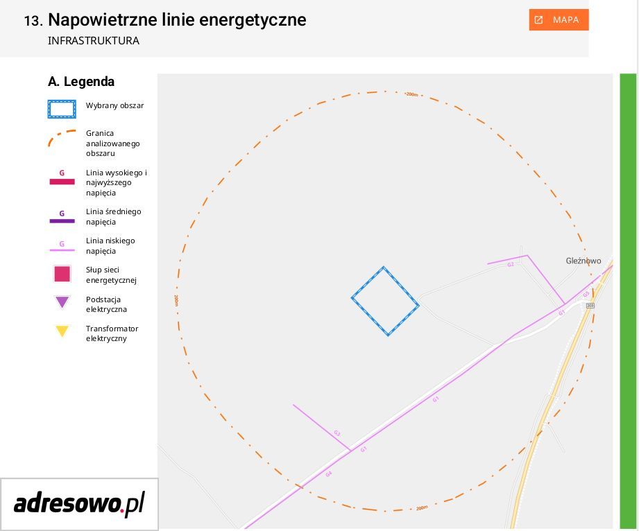 Działka budowlana Gleźnowo. Zdjęcie 11
