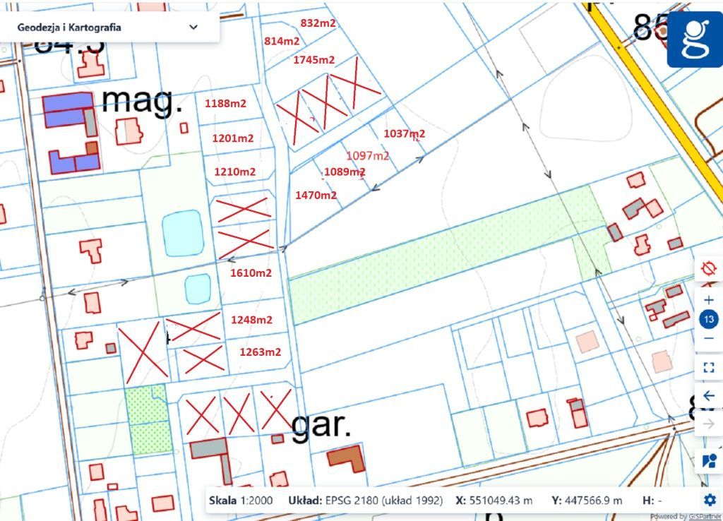 Działka budowlana Sławęcinek
