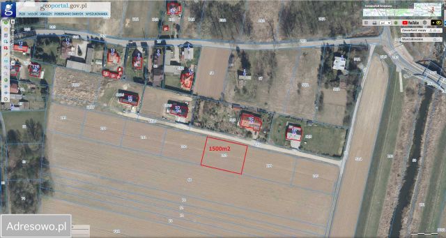 Działka budowlana Obórki. Zdjęcie 1