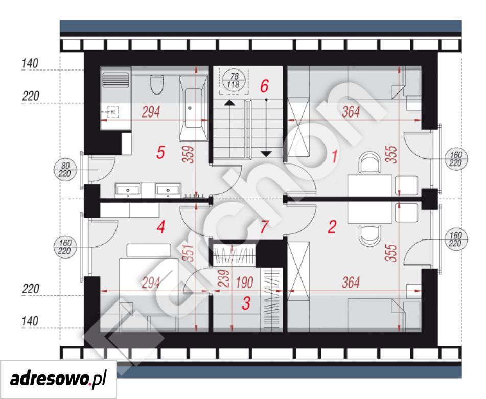 dom wolnostojący, 4 pokoje Kobierzyn. Zdjęcie 7