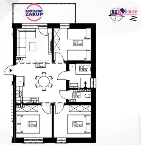 Mieszkanie 3-pokojowe Ostrowo, ul. Zabytkowa. Zdjęcie 26