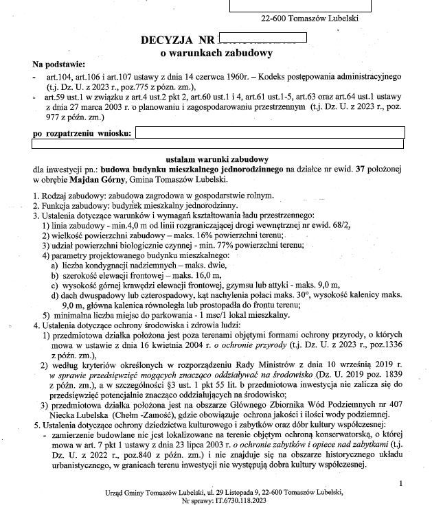 Działka rolno-budowlana Majdan Górny Majdan Górny Pierwszy. Zdjęcie 7