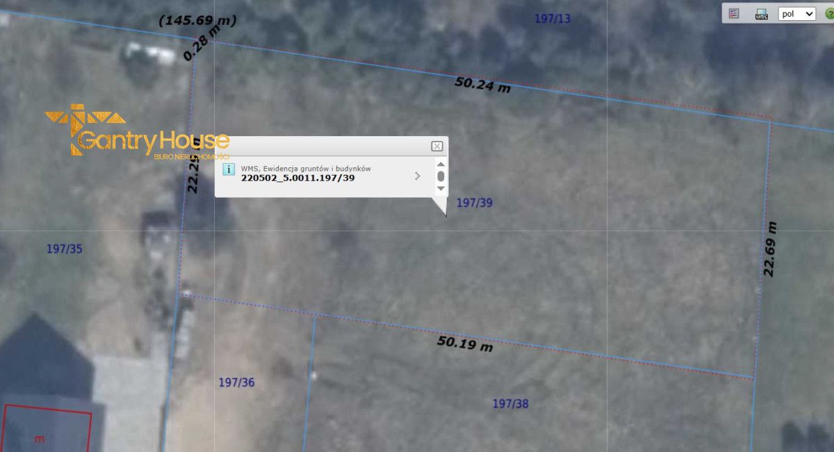 Działka inwestycyjna Łapalice, ul. Prokowska. Zdjęcie 3