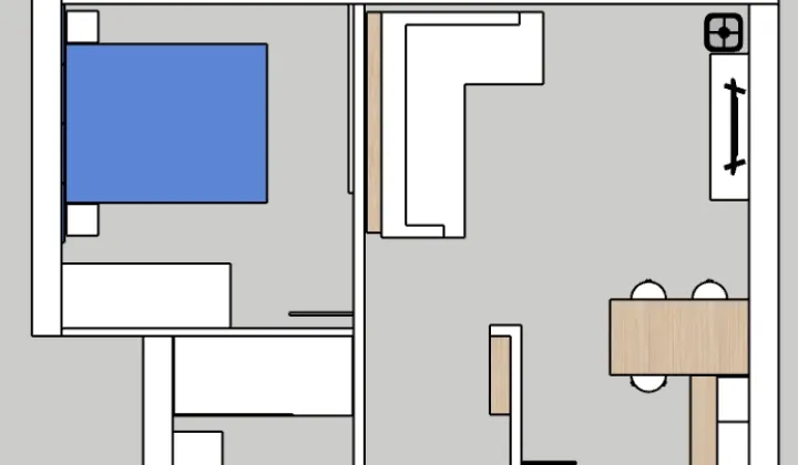 Mieszkanie 2-pokojowe Wałbrzych Biały Kamień, Wybickiego