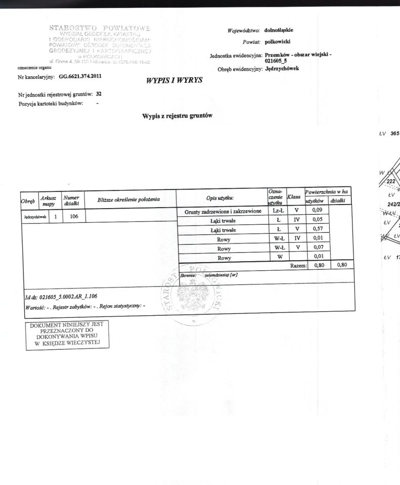 Działka rolno-budowlana Jędrzychówek. Zdjęcie 6