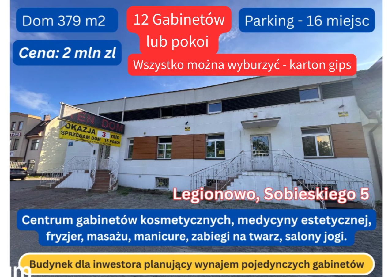 dom wolnostojący Legionowo, ul. Jana III Sobieskiego. Zdjęcie 2