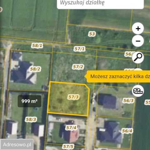 Działka budowlana Rosochata. Zdjęcie 1