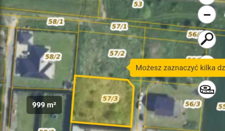 Działka budowlana Rosochata