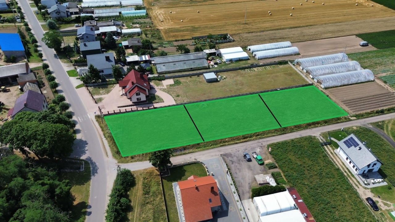 Działka budowlana Popowo Stare, ul. Ogrodowa. Zdjęcie 1