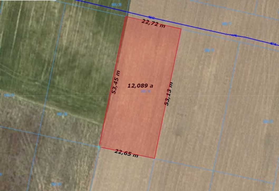 Działka budowlana Kisiny. Zdjęcie 2