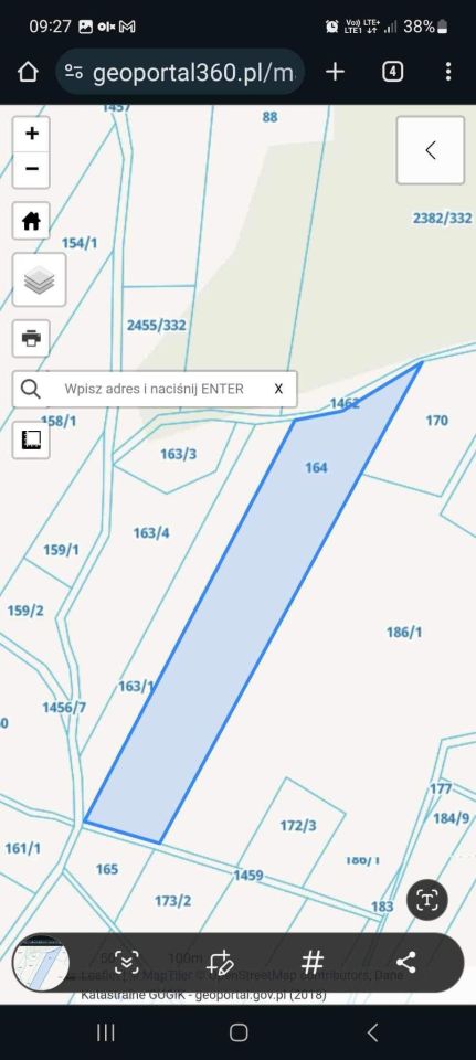 Działka rolna Chocianowiec. Zdjęcie 2