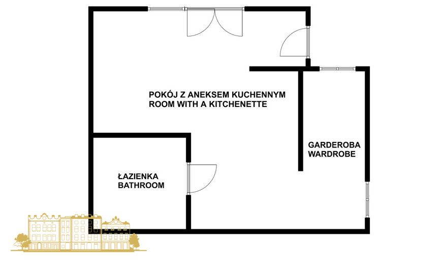 Mieszkanie 1-pokojowe Kraków, ul. Henryka Niewodniczańskiego. Zdjęcie 6