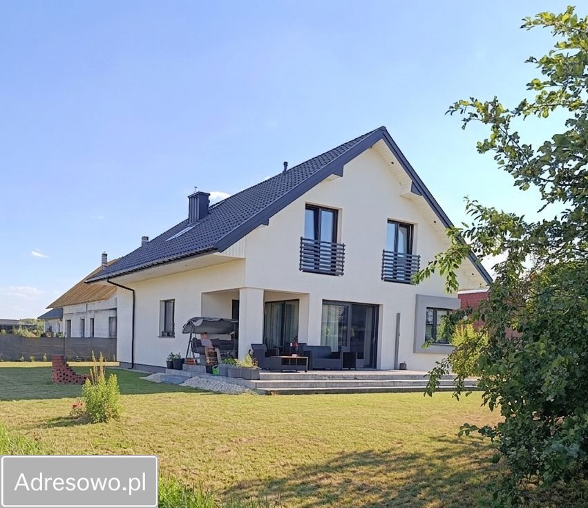 dom wolnostojący, 5 pokoi Ustanów, ul. Głogowa. Zdjęcie 2