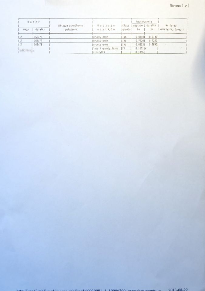 Działka rolna Smolnica, ul. Leboszowska. Zdjęcie 3