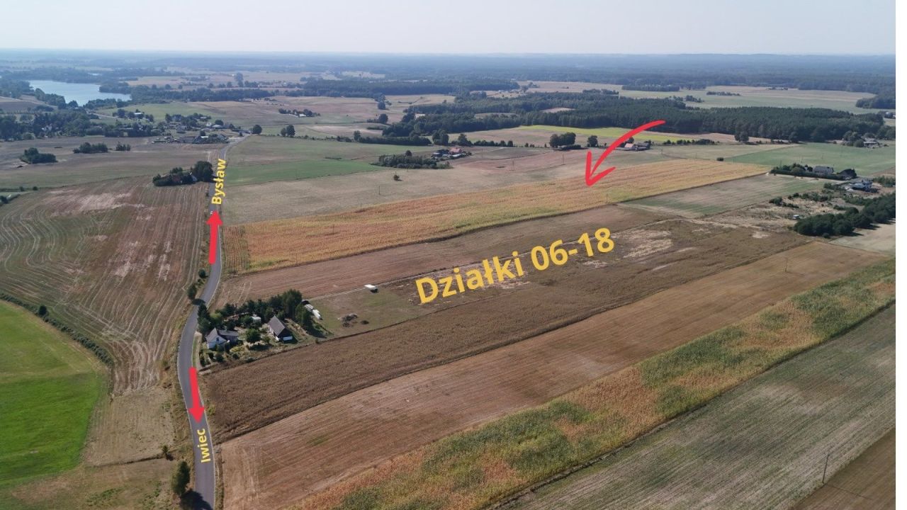 Działka budowlana Wełpin. Zdjęcie 3