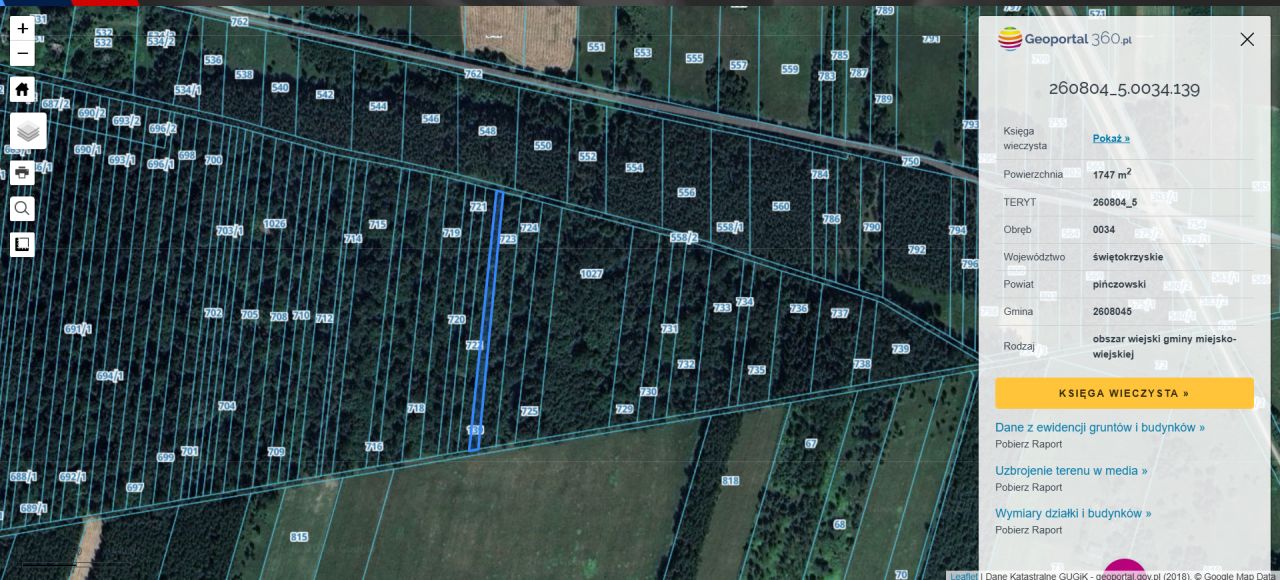 Działka leśna Uników Zator. Zdjęcie 3