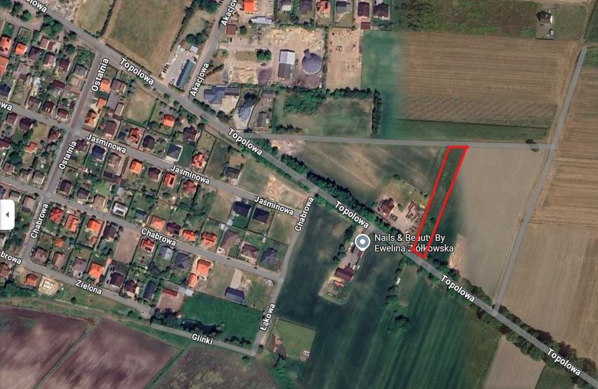 Działka budowlana Bielsk, ul. Topolowa