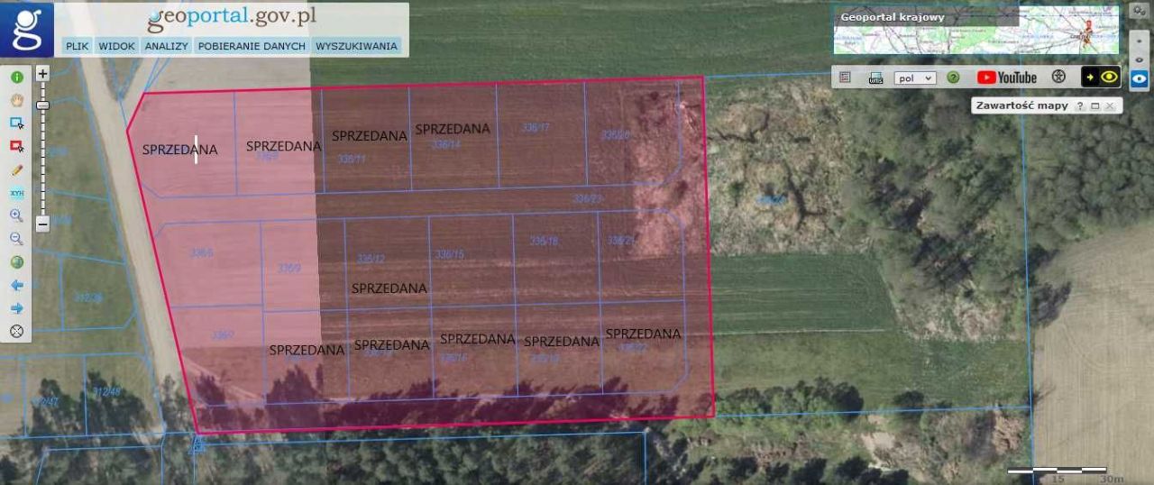 Działka budowlana Stare Kupiski. Zdjęcie 2