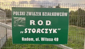 Działka rekreacyjna Radom, ul. Wincentego Witosa