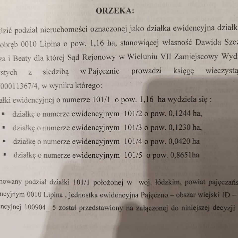 Działka budowlana Lipina. Zdjęcie 2