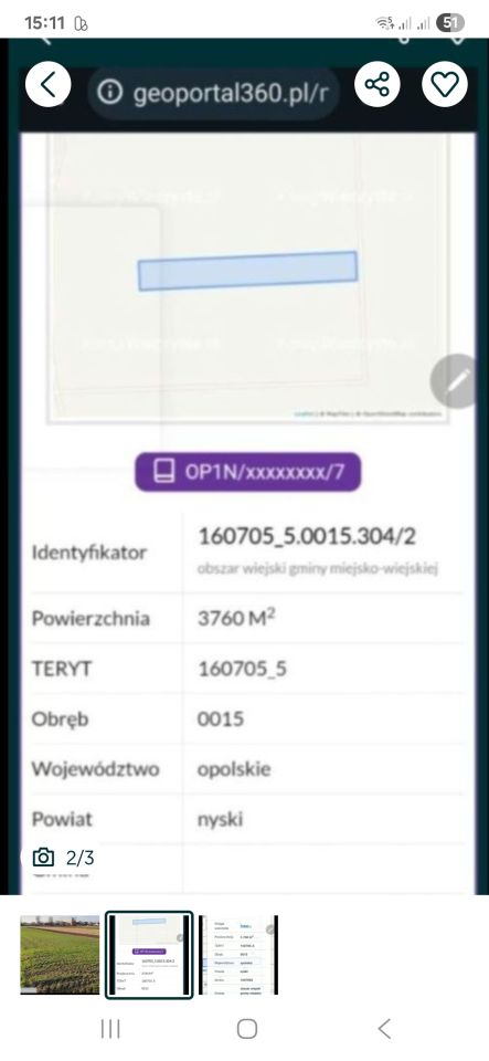 Działka rolna Niwnica. Zdjęcie 3