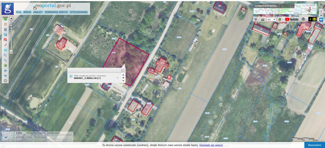 Działka rolno-budowlana Koźla. Zdjęcie 3