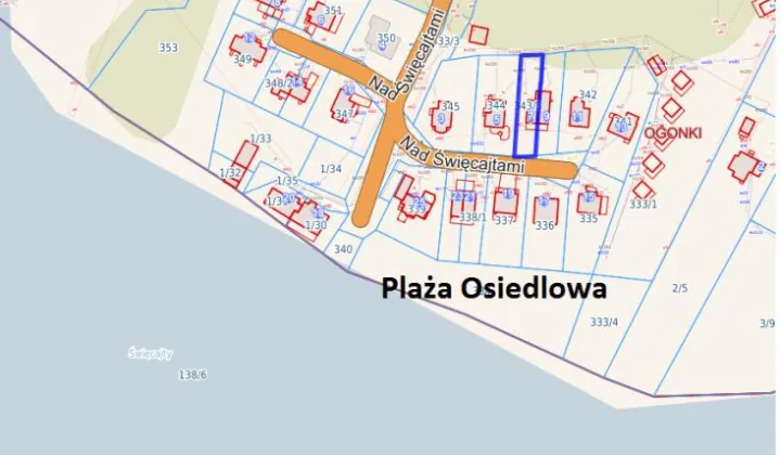 bliźniak, 5 pokoi Kolonia Rybacka, ul. Nad Święcajtami
