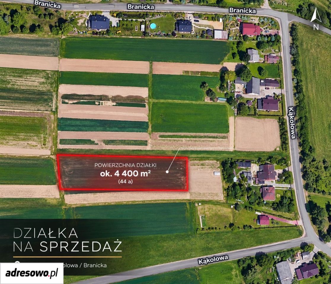 Działka budowlana Kraków Nowa Huta, ul. Kąkolowa. Zdjęcie 1