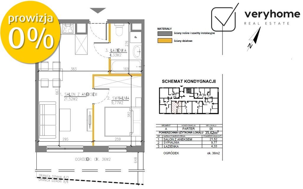Mieszkanie 2-pokojowe Kraków Prądnik Biały, ul. Zygmunta Glogera. Zdjęcie 15