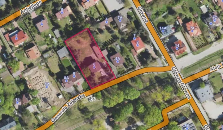 Działka budowlana Piaseczno, ul. gen. Józefa Zajączka