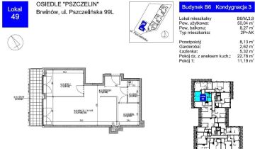 Mieszkanie 2-pokojowe Brwinów Pszczelin