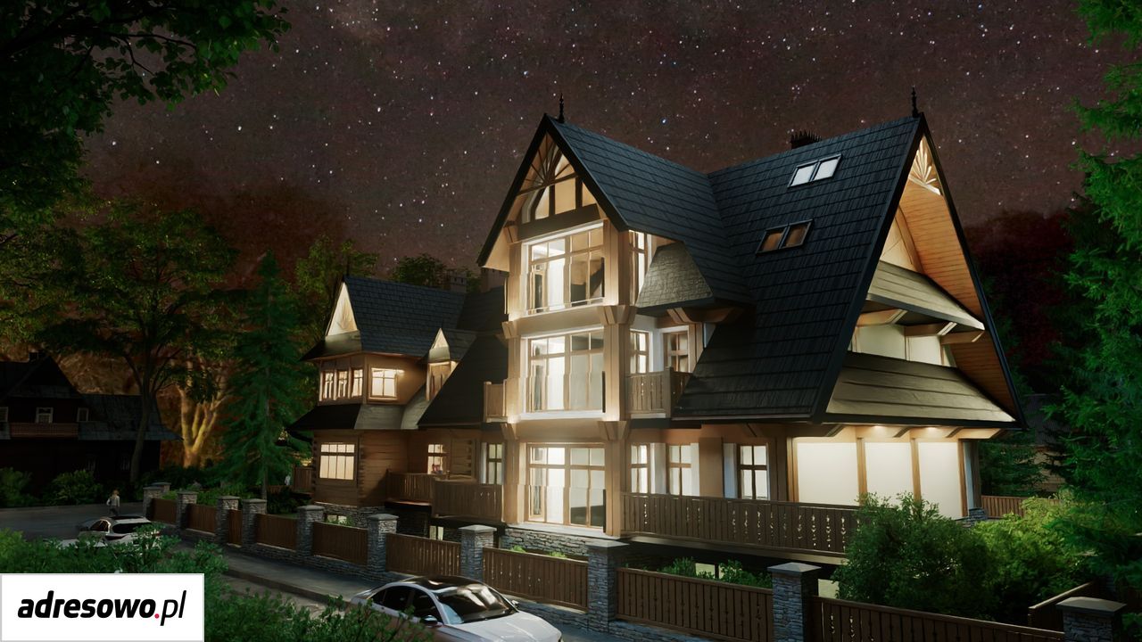 dom wolnostojący, 7 pokoi Zakopane Centrum, os. Szymony. Zdjęcie 11