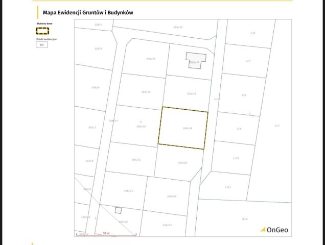 Działka budowlana Nacmierz. Zdjęcie 2