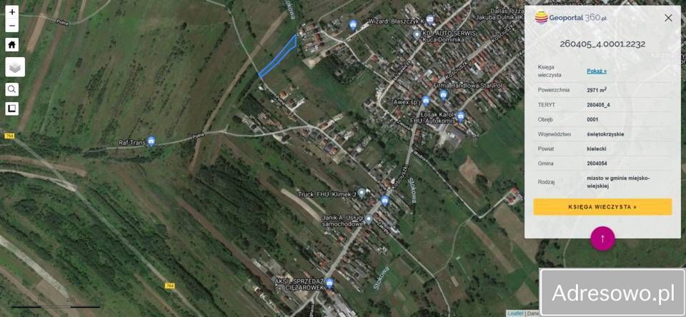 Działka budowlana Daleszyce, ul. Polna. Zdjęcie 4